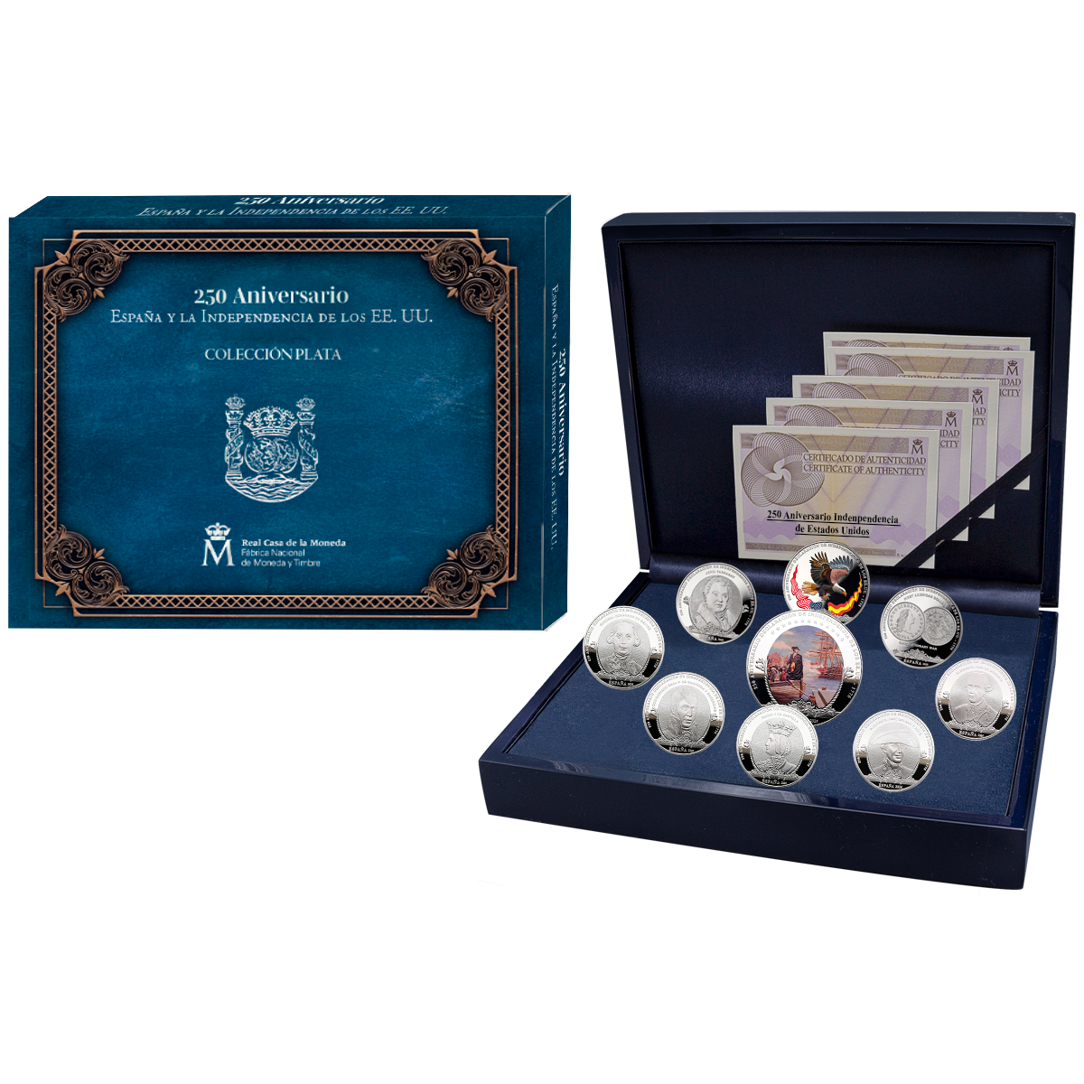 2026 Independência USA - 10€ Espanha Proof